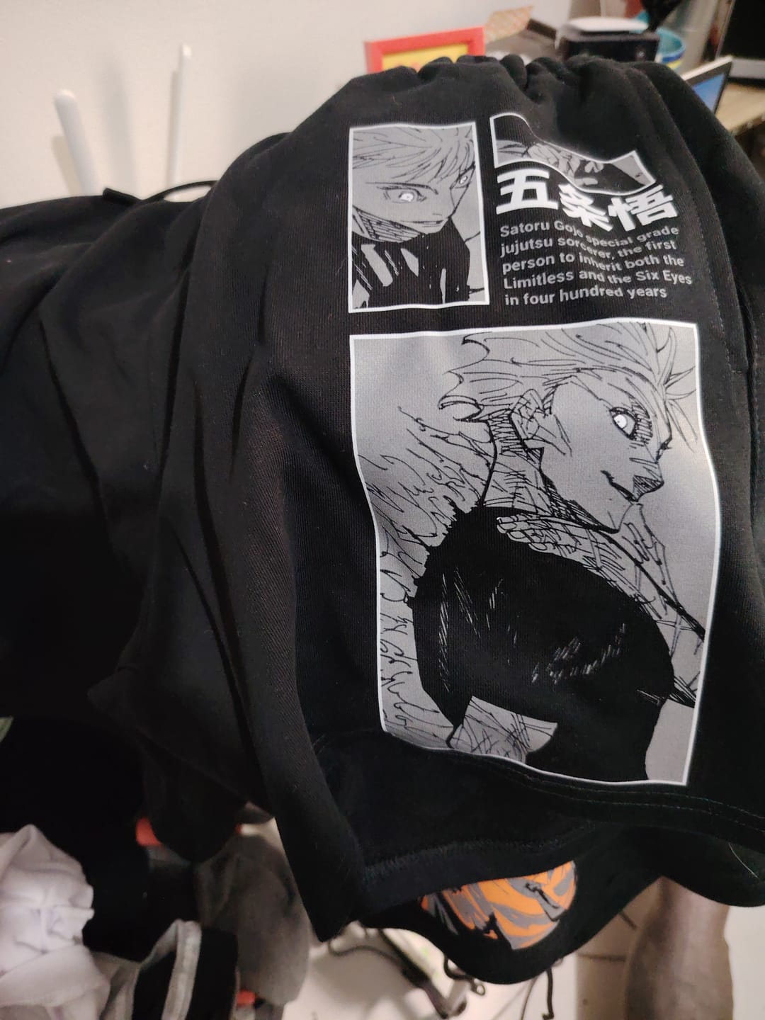Customer photo review of Short Algodon Satoru Gojo - Jujutsu Kaisen