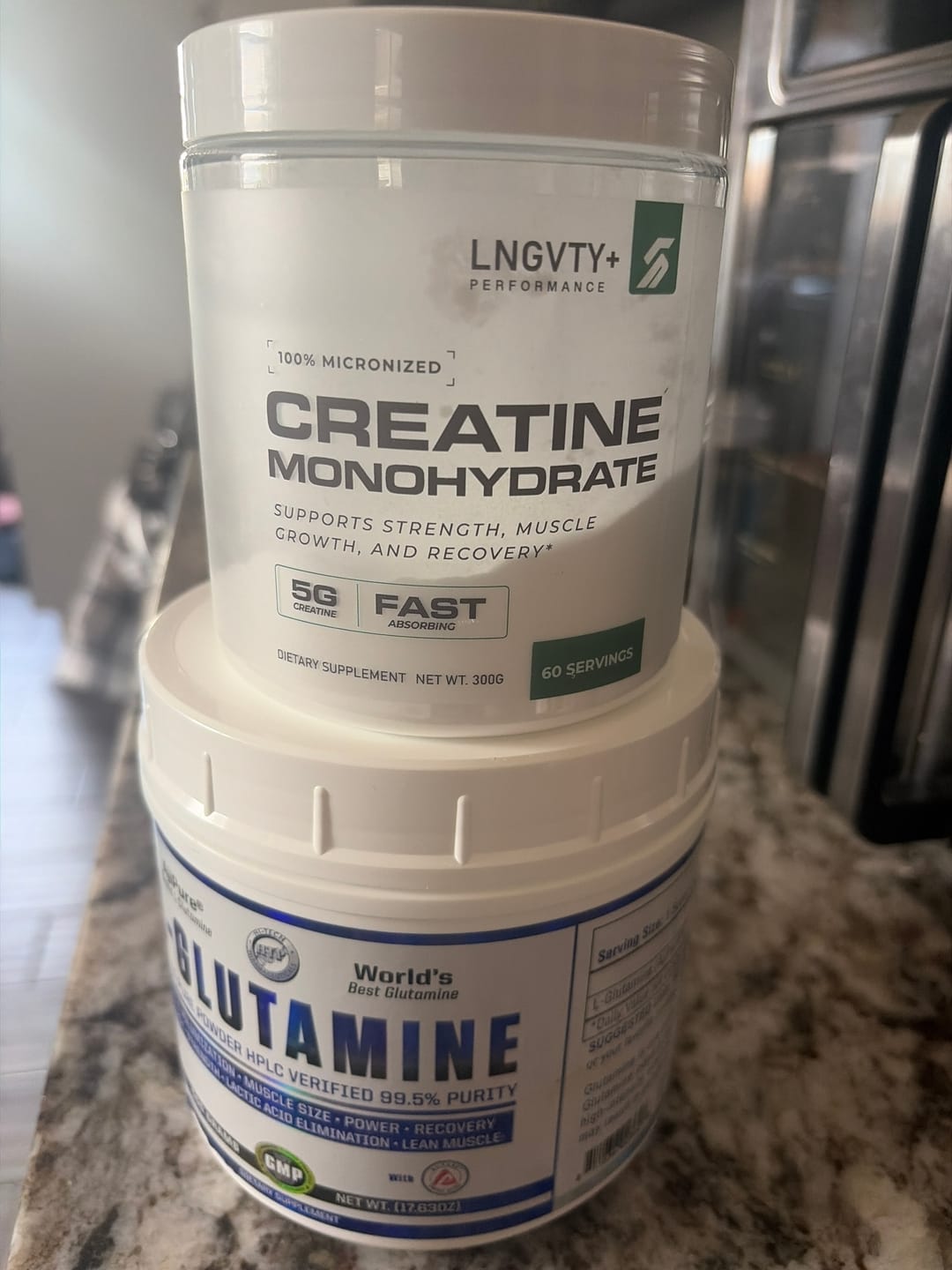 Customer photo review of Creatine Monohydrate by LNGVTY+