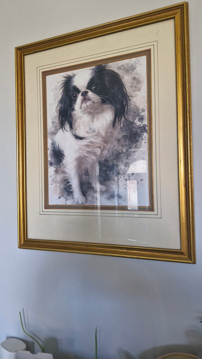 Customer photo review of Watercolour Realistic Portrait - Personalised Poster