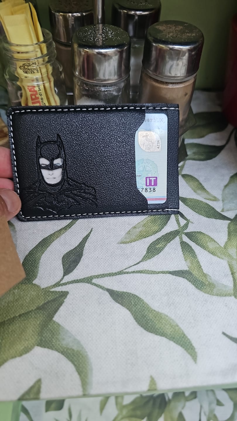 Customer photo review of Portafoglio di Batman