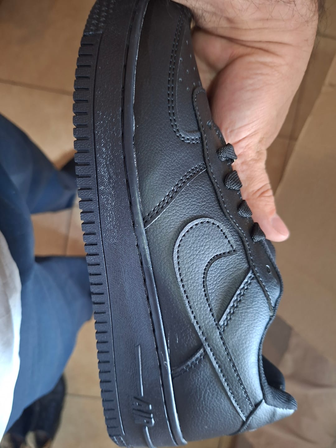 Customer photo review of Tenis 270 Negro Total