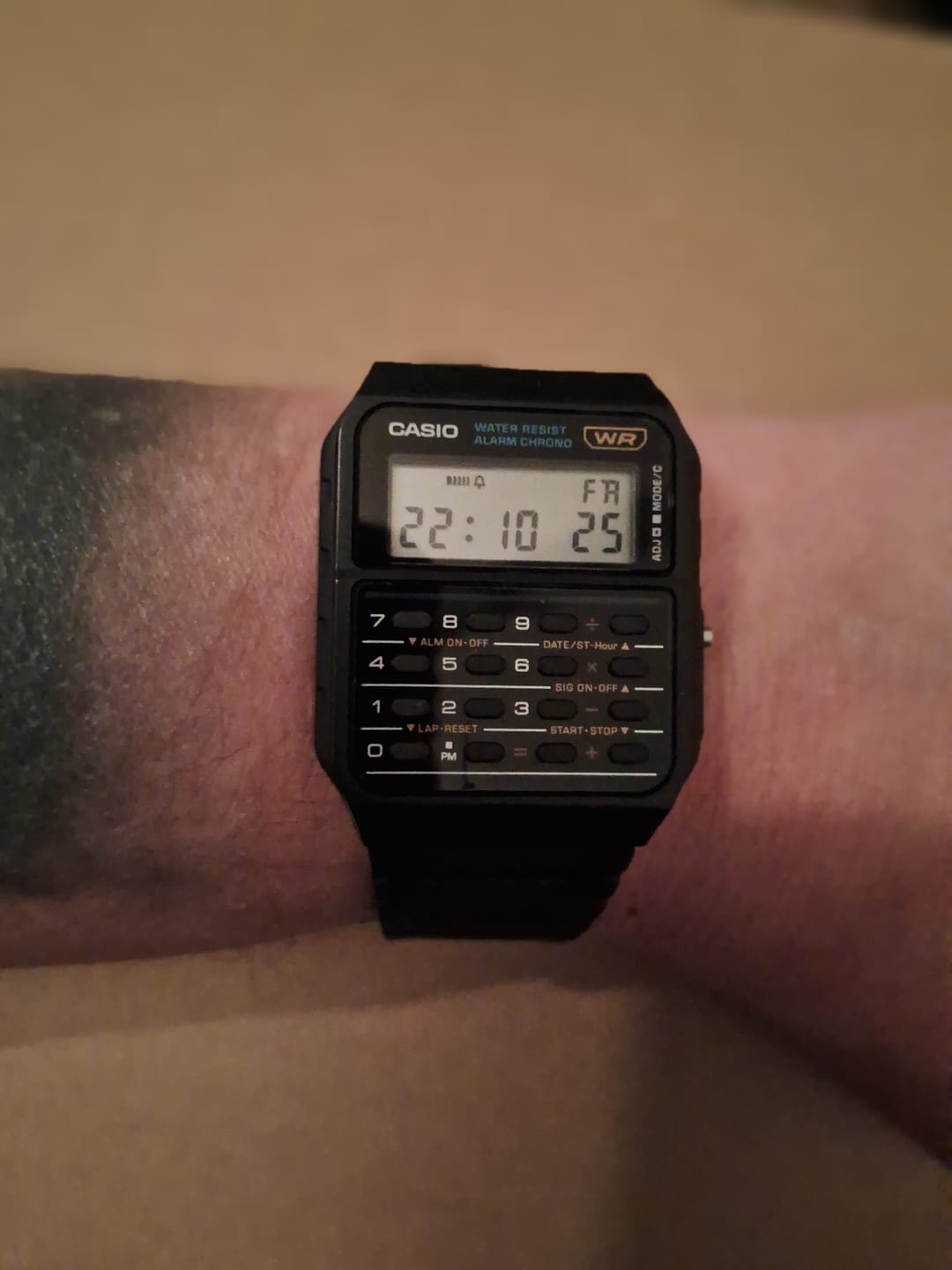 Customer photo review of Reloj Calculadora Casio Vintage CA-53W-1Z Negro