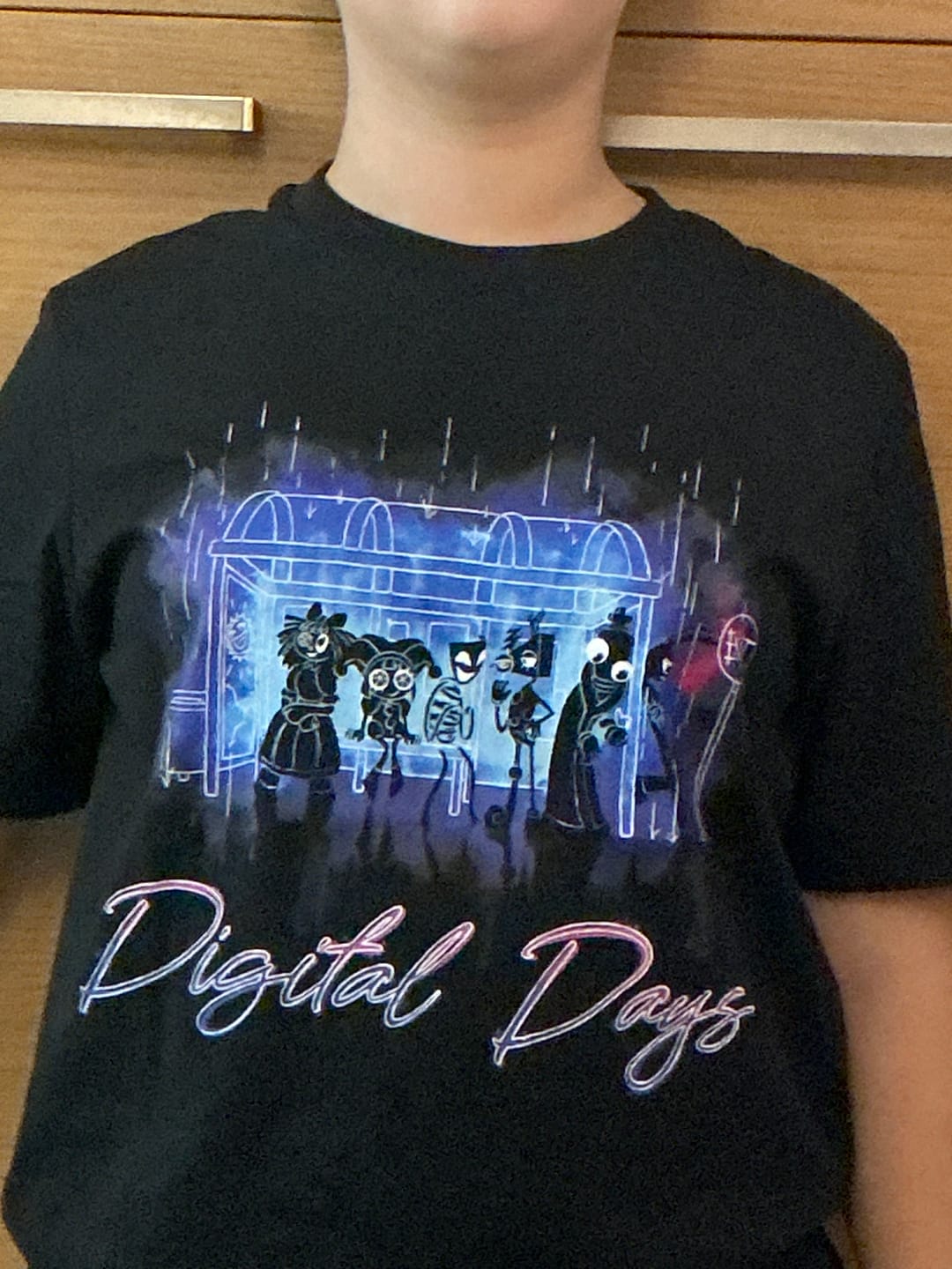 Customer photo review of Digital Days T-shirt