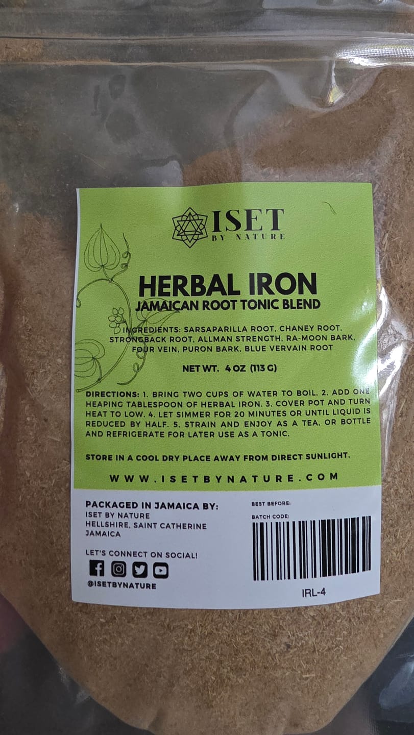 Customer photo review of Herbal Iron Roots™ Formula
