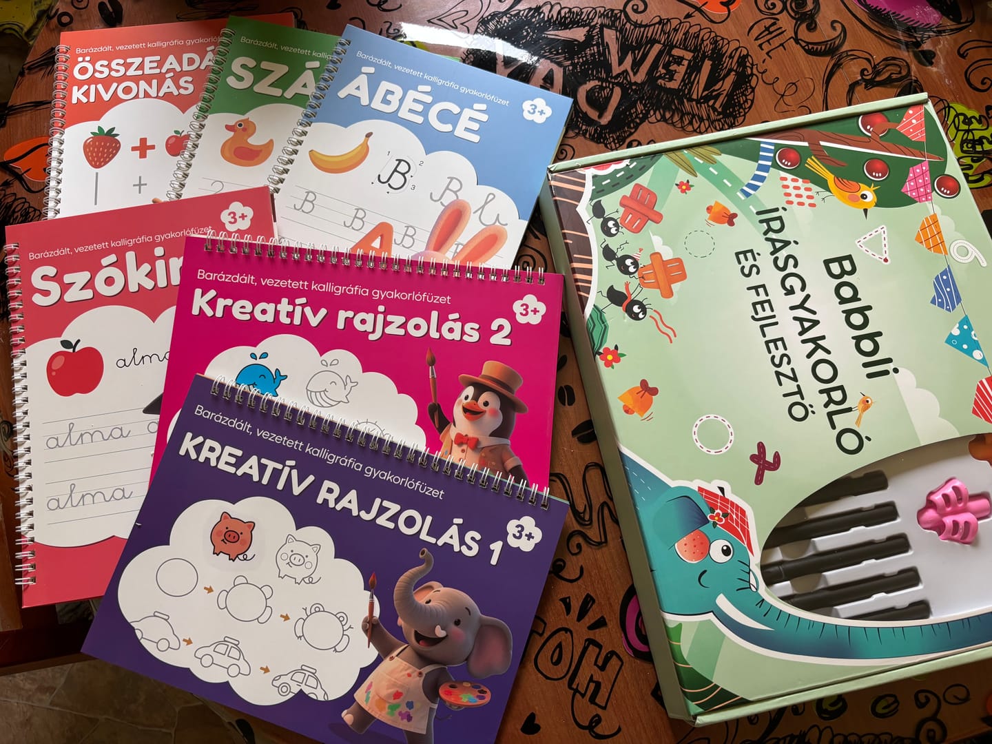 Customer photo review of Babbli™ - Újrahasználható Írás- és Tanulókészlet Gyerekeknek