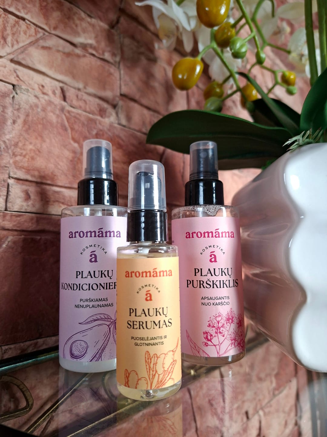 Customer photo review of Rinkinys „Išpuoselėti plaukai“