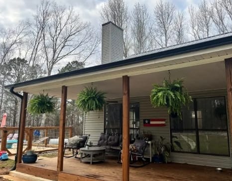 Customer photo review of 🔥Last Day 60% OFF🔥Oversized Pre-Lit Artificial Boston Ferns --No watering, No fading