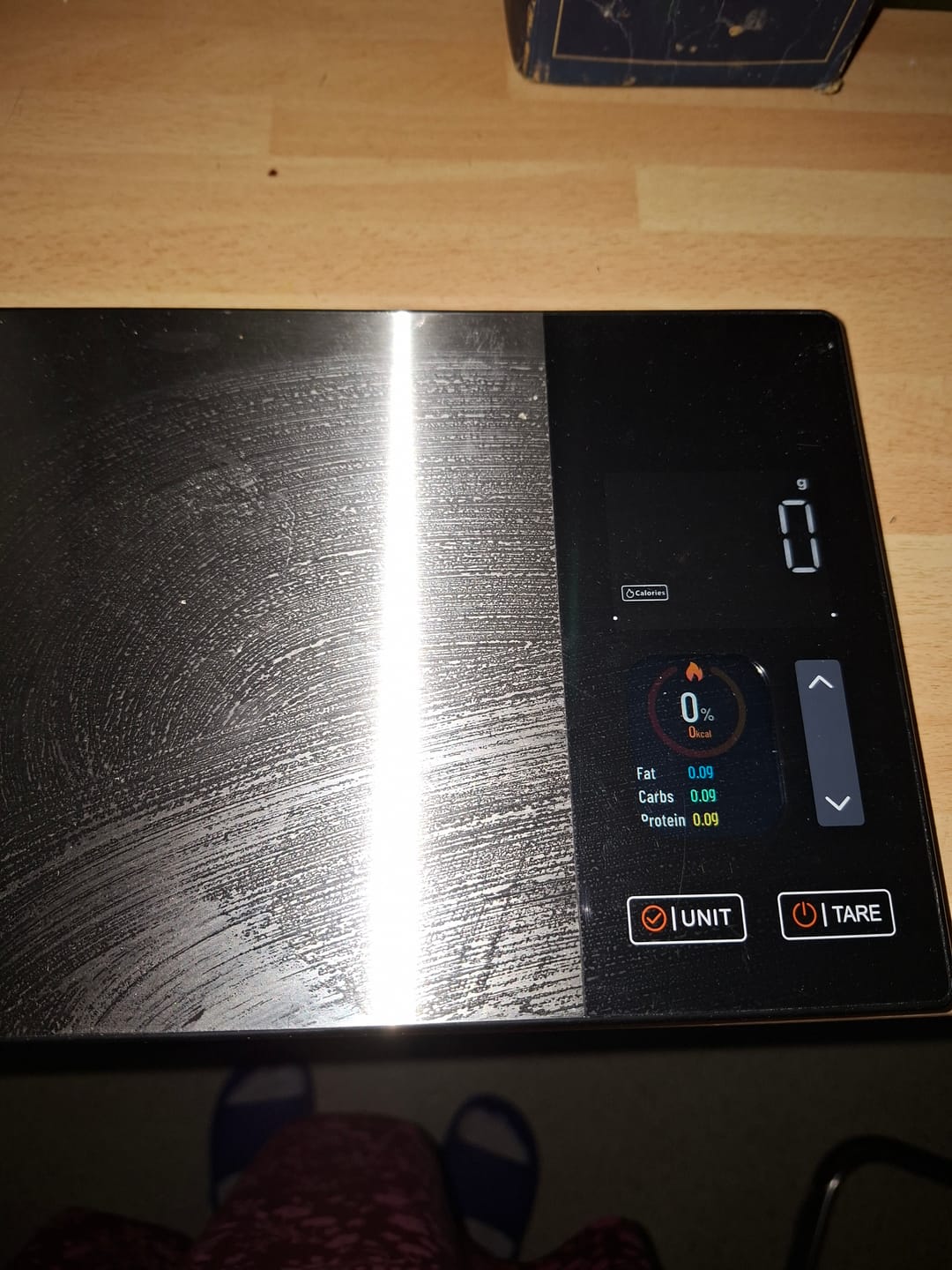 Customer photo review of Smarte Ernährungswaage