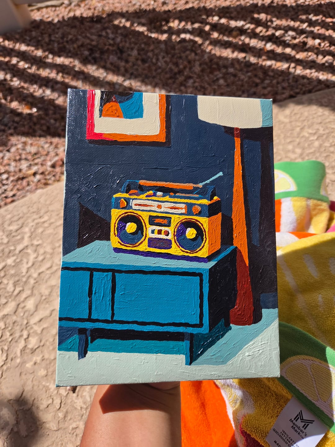 Customer photo review of 6 Mini Paintings - After Hours Set