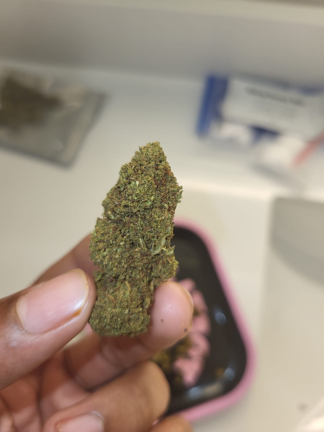 Customer photo review of Cheap THCA Smalls Pound