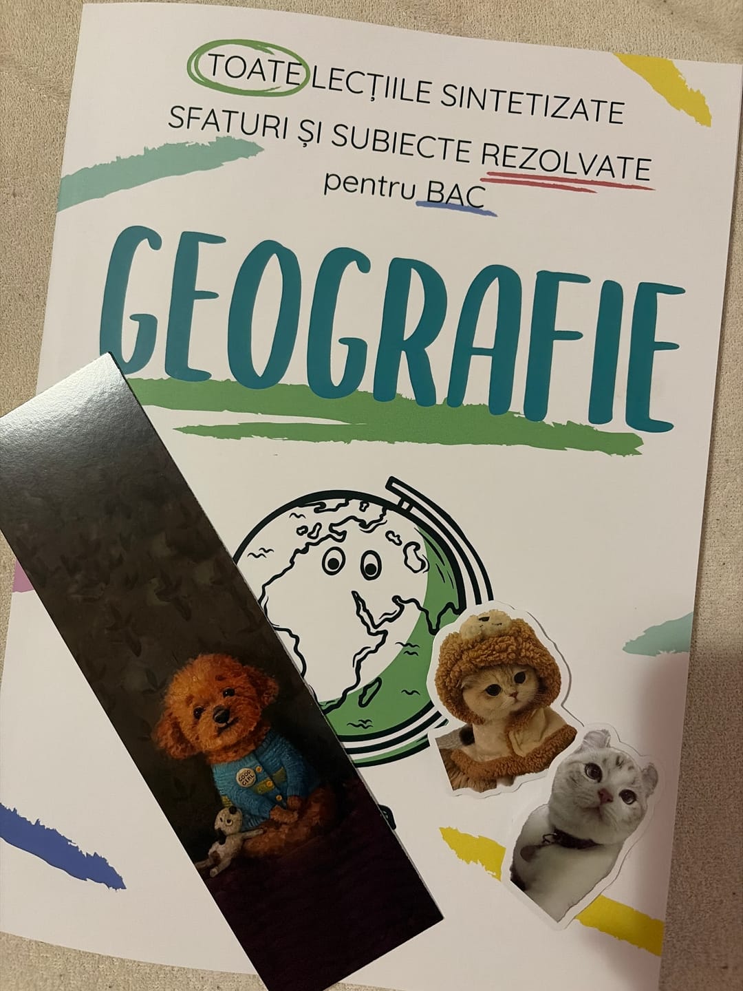 Customer photo review of Carte Geografie Bacalaureat Bacademia
