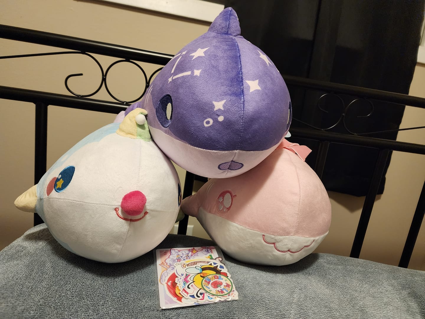 Customer photo review of Clown Chark Plushie - PREORDER!