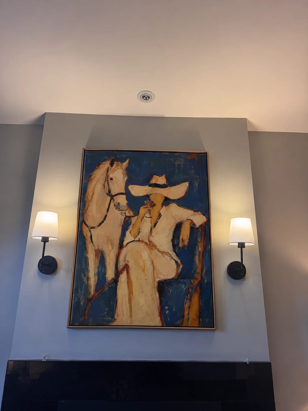Customer photo review of Western Pop Art｜Cowgirl & Horse Reverie