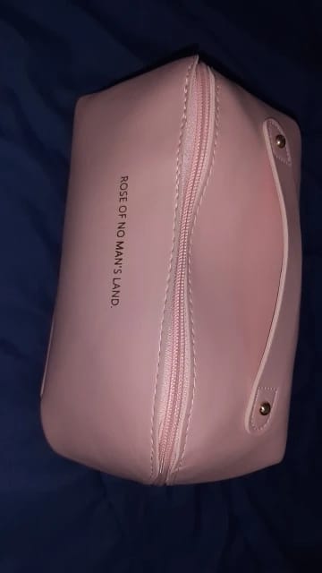 Customer photo review of Zippered Makeup Organizer Bag for Travel and Daily Use