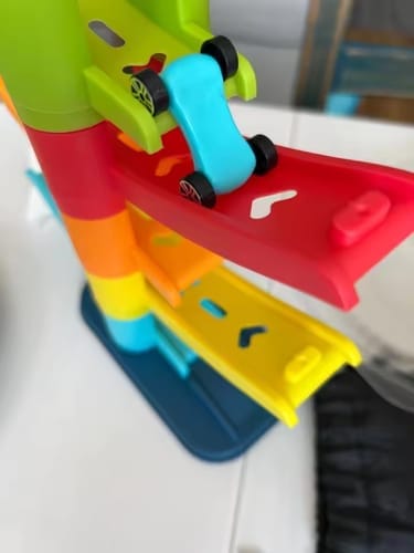 Customer photo review of RaceCascade™ – Stackable Car Racing Tower