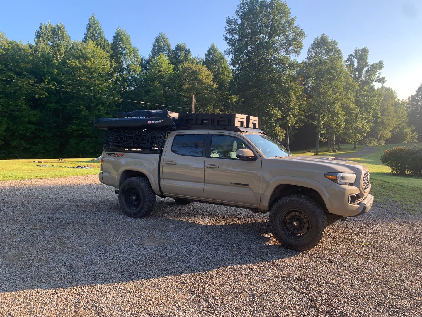 Customer photo review of OPENROAD Camping Storage Case – 102L