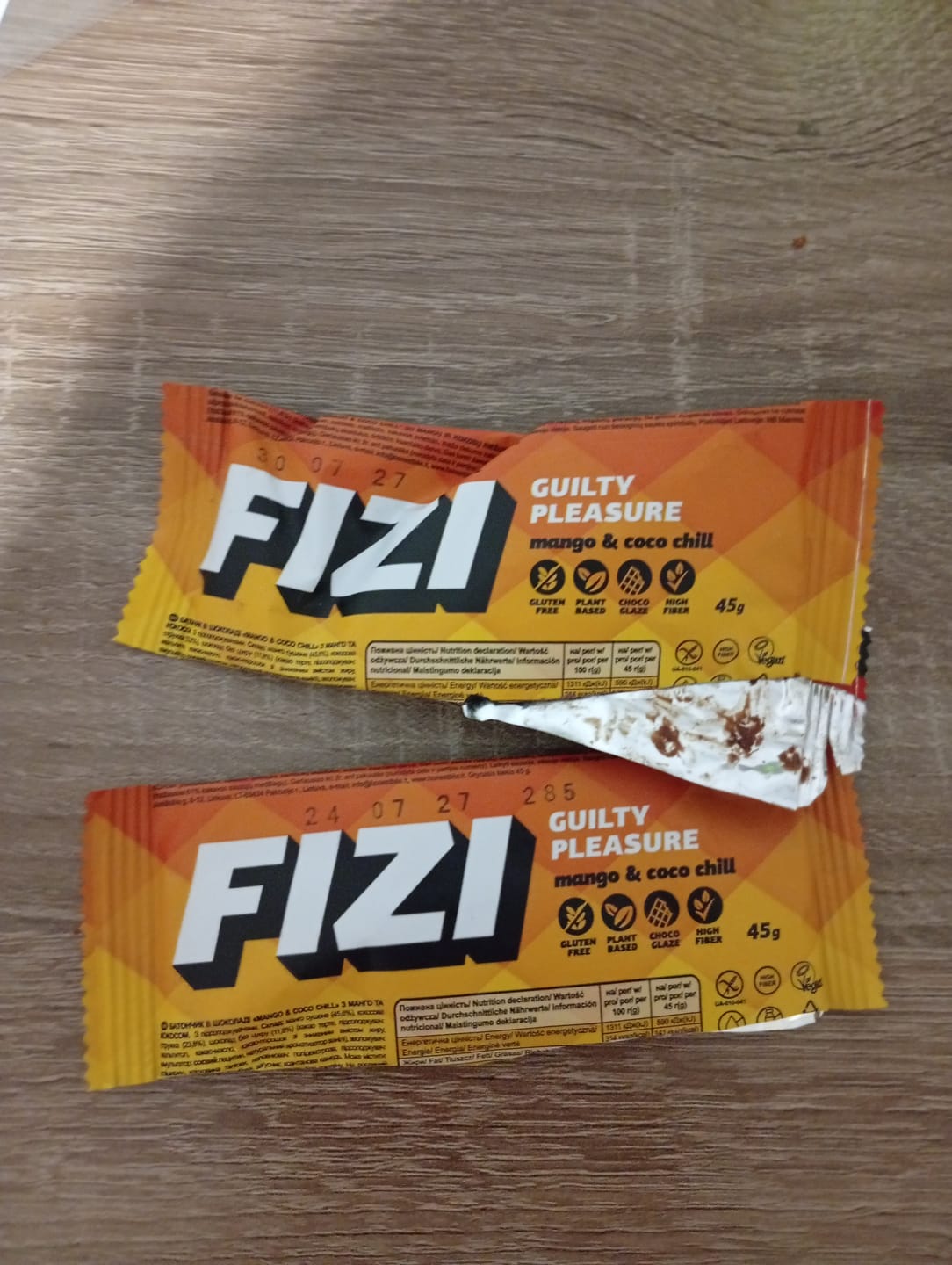 Customer photo review of Mango & Coco Chill x10 шт.
