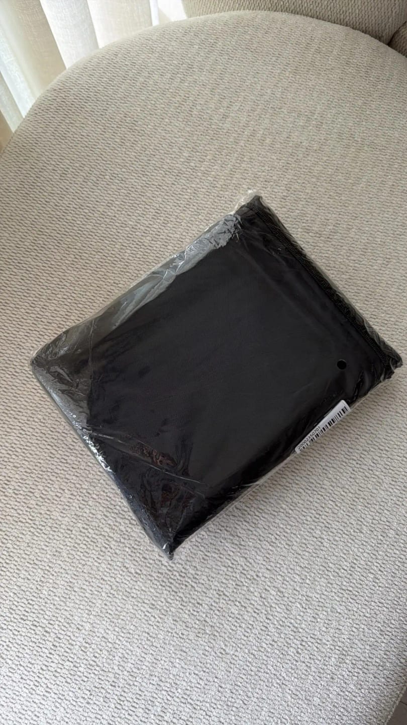 Customer photo review of 210D Oxford BBQ Grill Cover, Waterproof and UV-Resistant