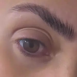 Customer photo review of Gel Sopracciglia Trasparente Tenuta Forte Waterproof 2 Pezzi