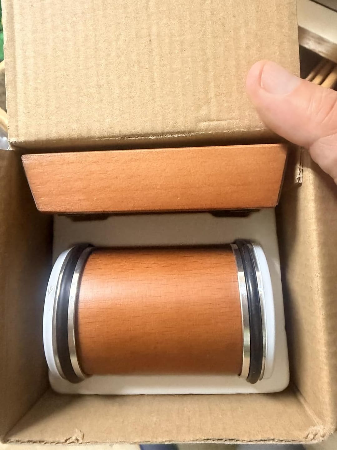 Customer photo review of Nonna's Rolling Knife Sharpener