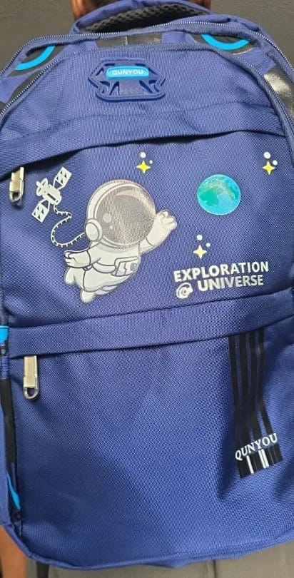 Customer photo review of Mochila Astronauta para Rapaz