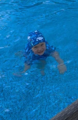 Customer photo review of AquaSwim™ | Seguridad al nadar en una sola prenda