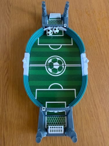 Customer photo review of Soccer Showdown™ – Head to Head Tabletop Soccer Game