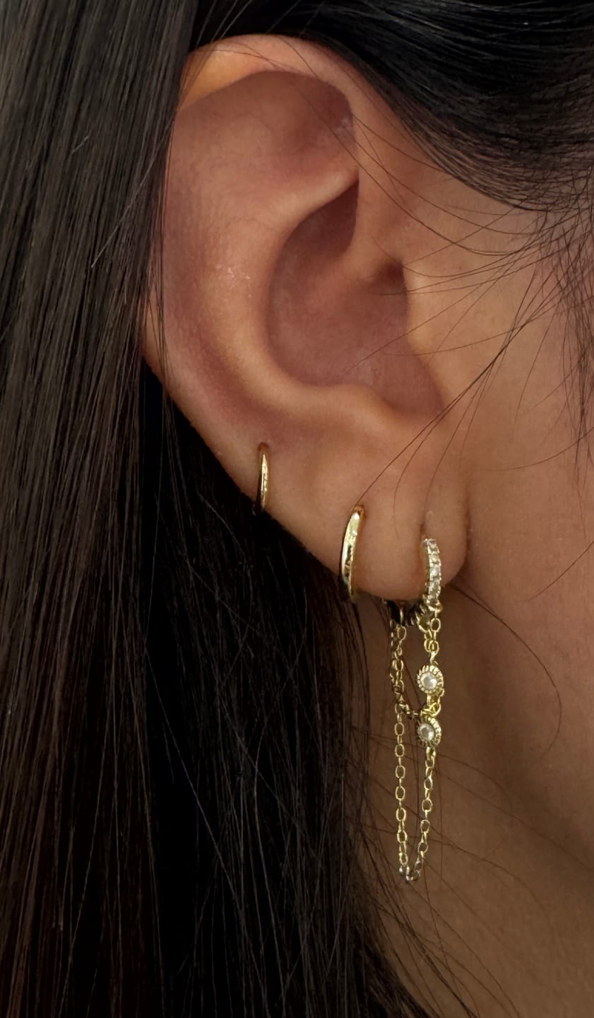Customer photo review of Arracada Lisa 12 mm