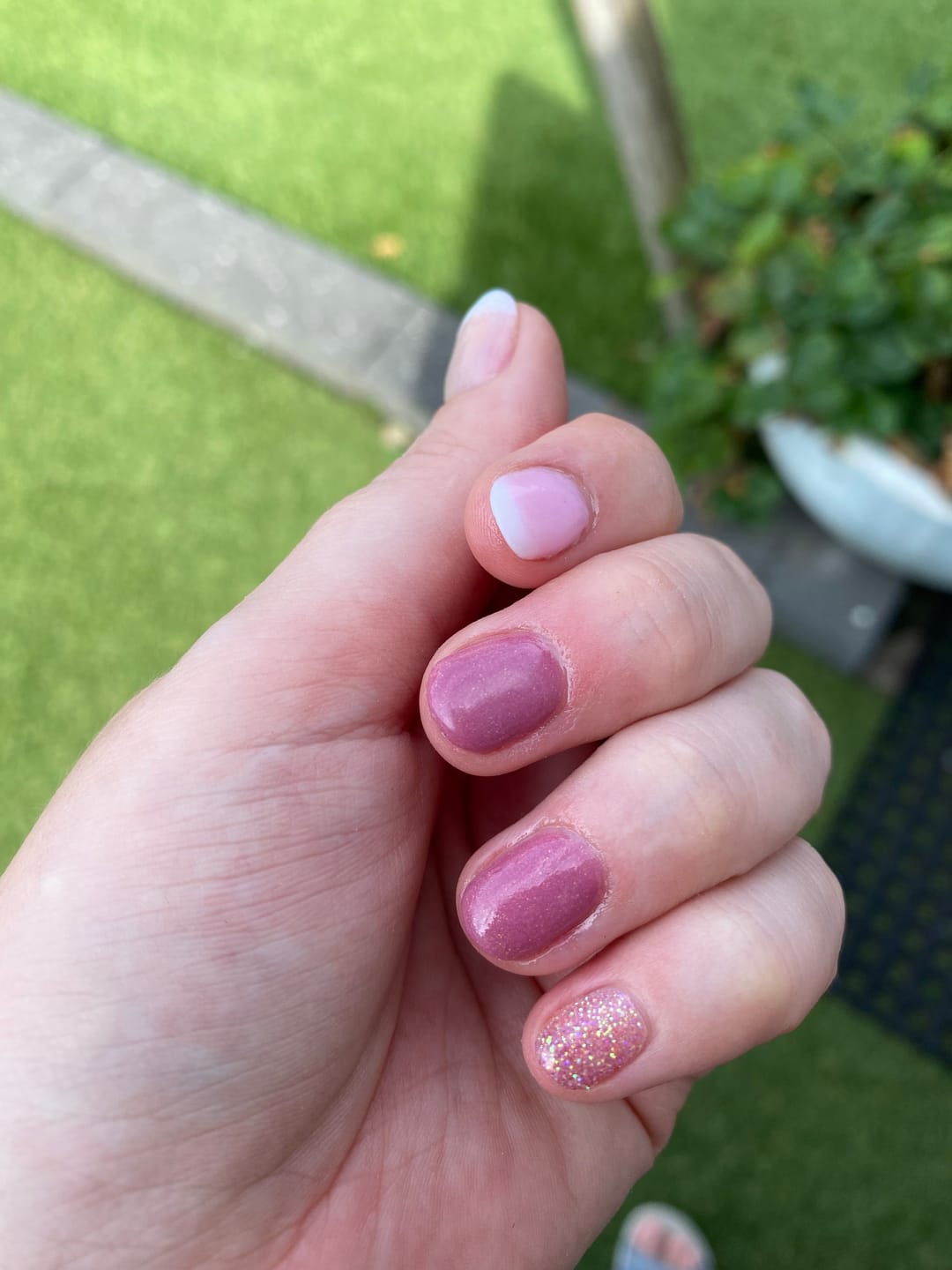 Customer photo review of Glowdip Alles-in-één Manicure Set