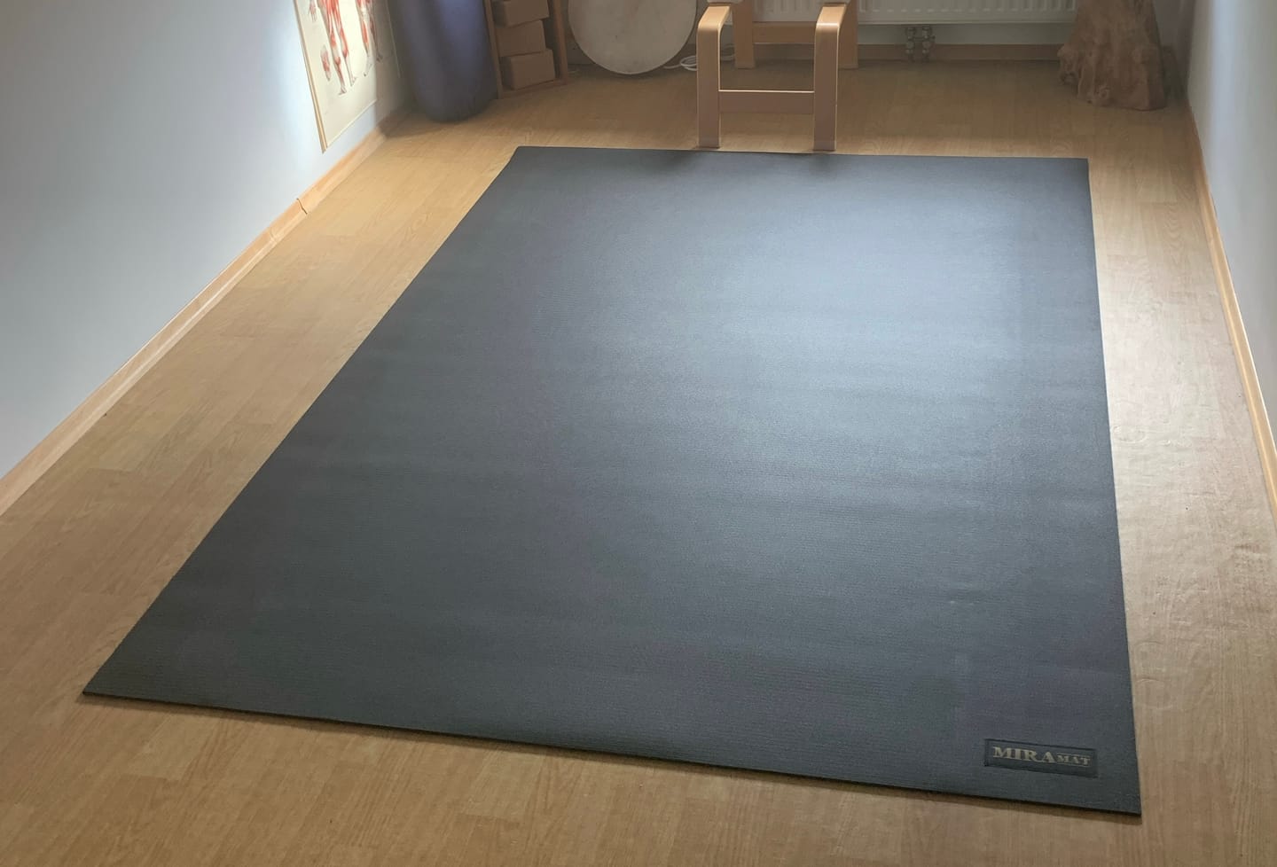 Customer photo review of Miramat® Mega - 214cm x 153cm - Very Large Exercise Mat - In Stock