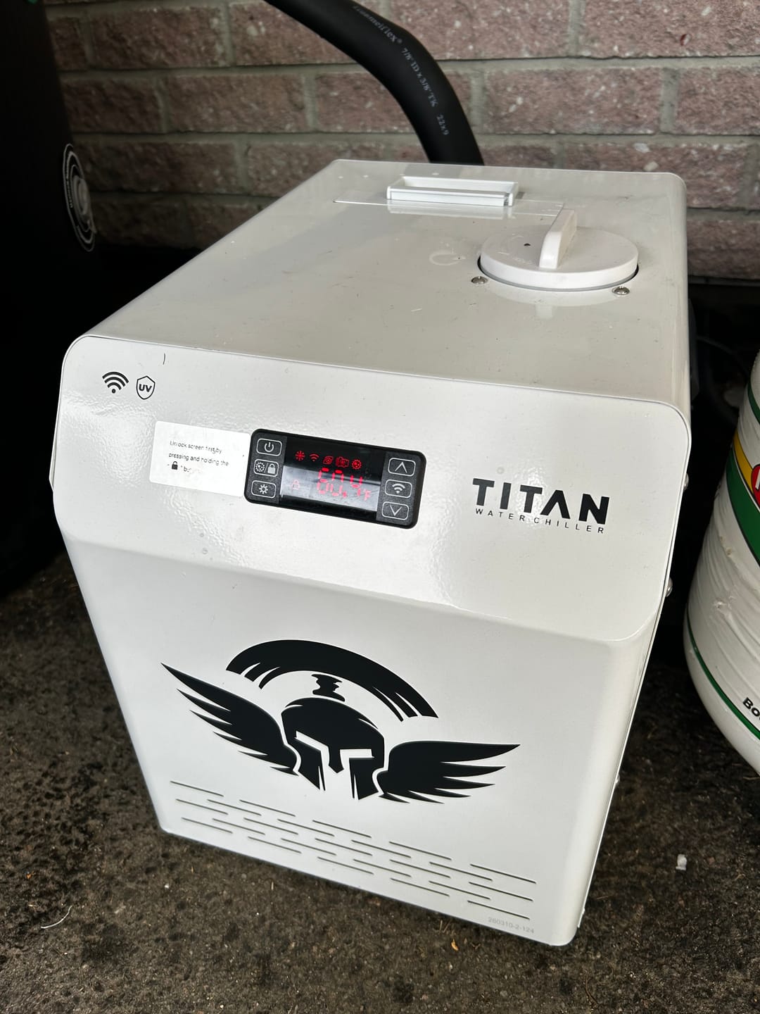 Customer photo review of All-in-one 1/3 HP Universal Cold Plunge Chiller Gen V