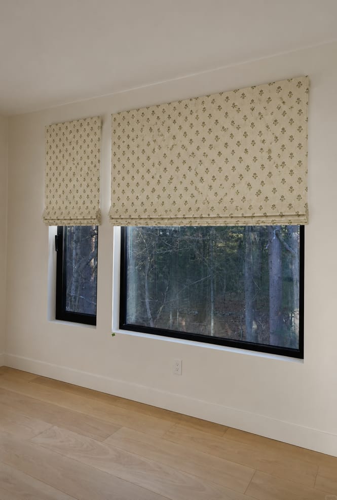 Customer photo review of Aurelia Custom Motorized Roman Shades
