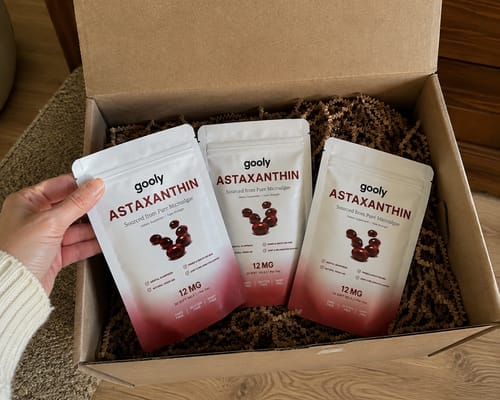 Customer photo review of Astaxantina - 12 mg