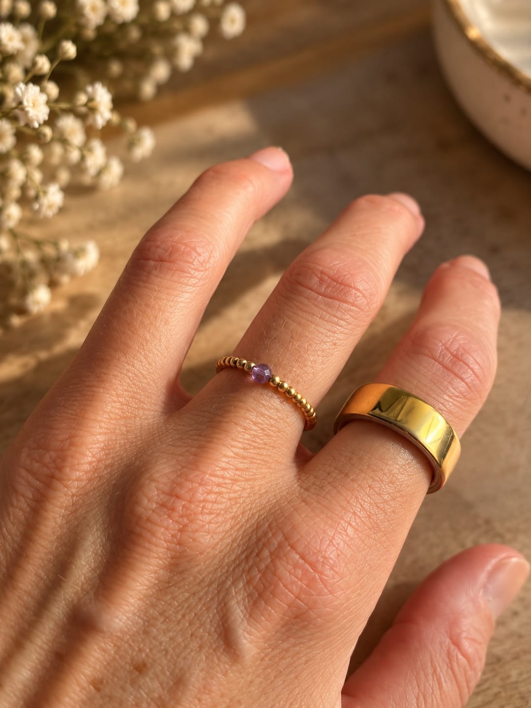 Customer photo review of Zodiac Sternzeichen Ring