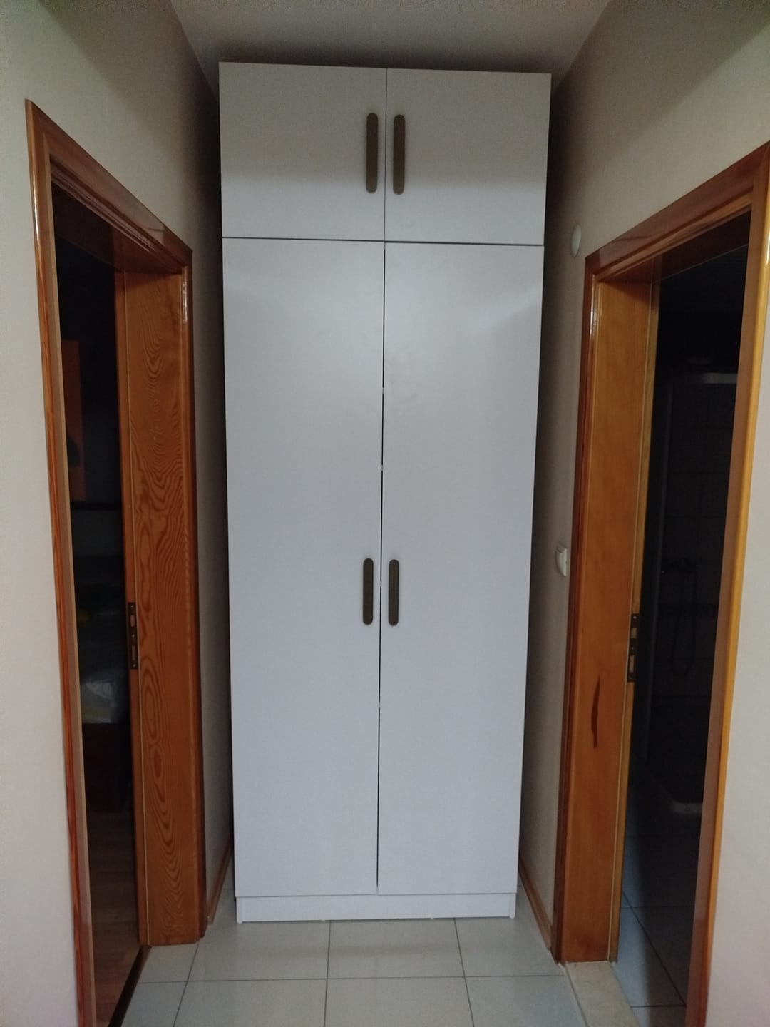 Customer photo review of Rani BA210 Gardırop 2 Kapaklı 5 Raflı Elbise Dolabı Beyaz