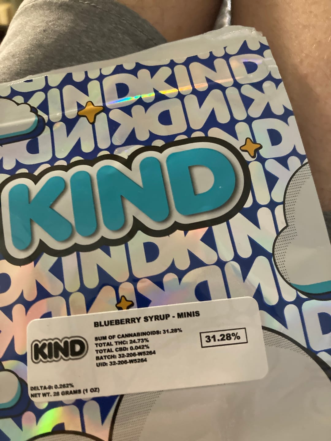 Customer photo review of Blueberry Syrup - Minis - 28 Grams - Indica