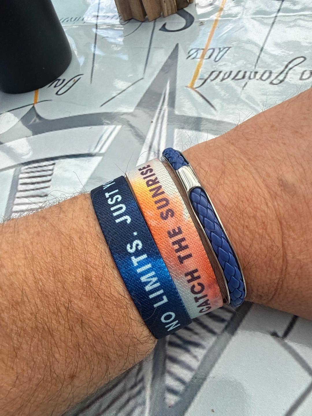 Customer photo review of No Limits, Just You - Elastisches Armband