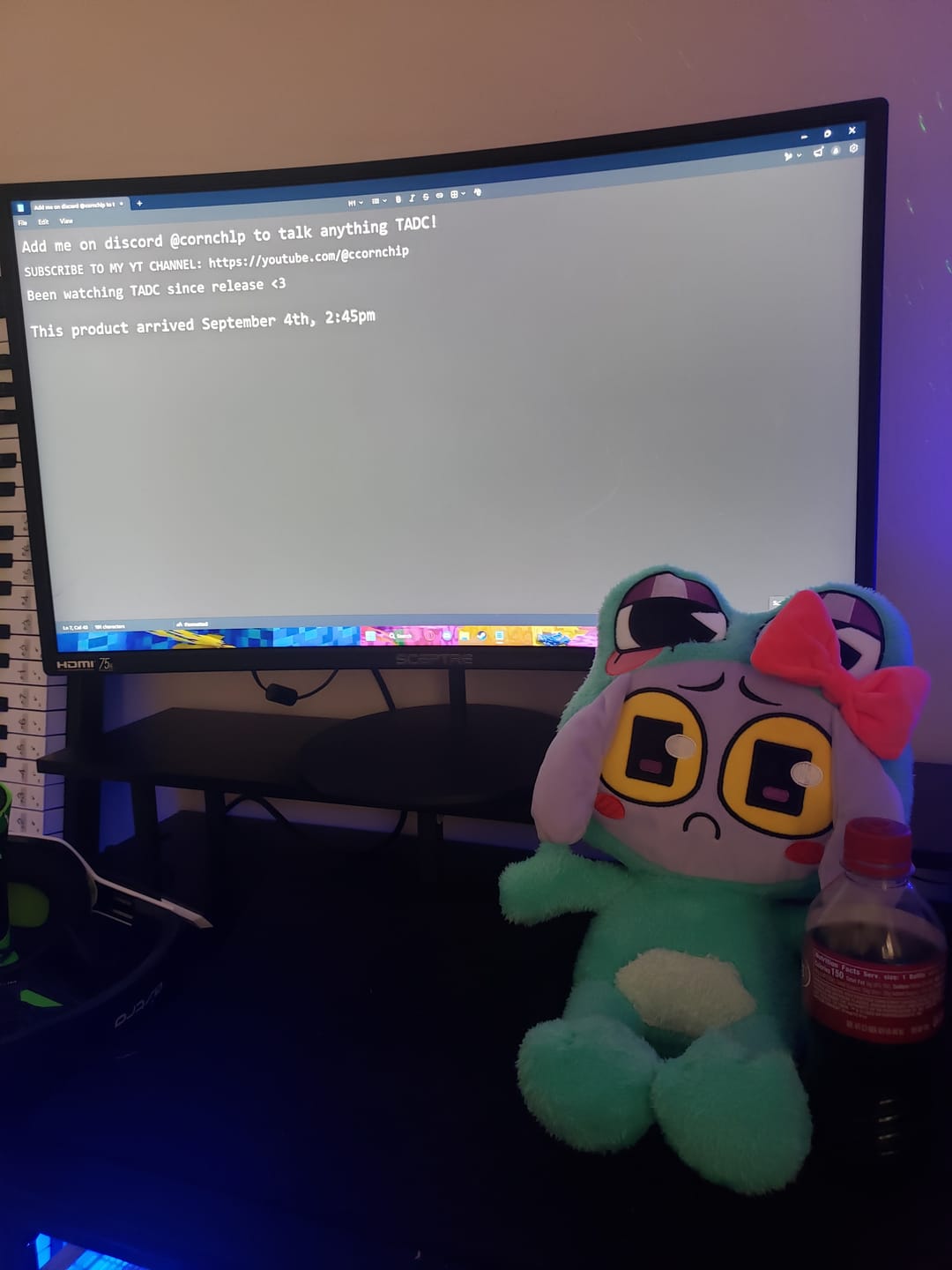 Customer photo review of Ribbit-Suit Jax Plush