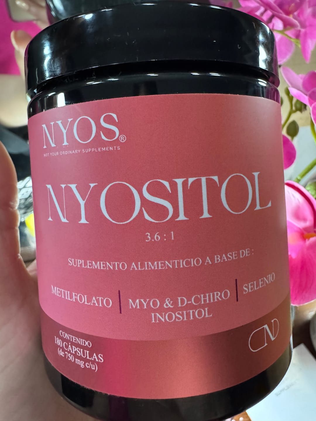 Customer photo review of Nyositol® | Suplemento de Inositol para SOP, Fertilidad y Resistencia a la Insulina