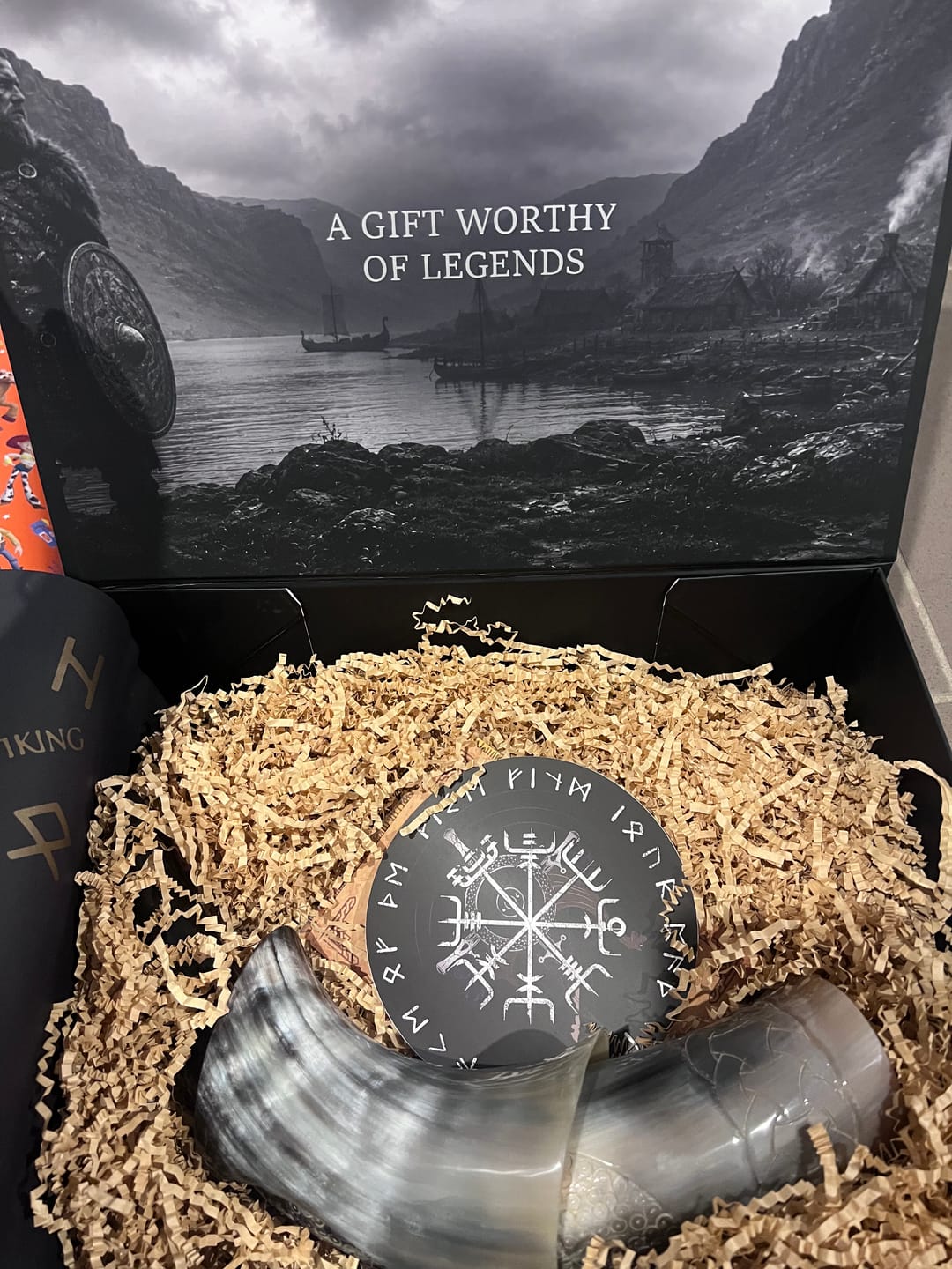 Customer photo review of King Odin Drinking Horn
