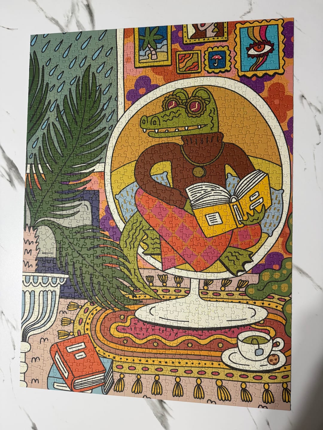 Customer photo review of Rainy Day | 1000 Piece Puzzle