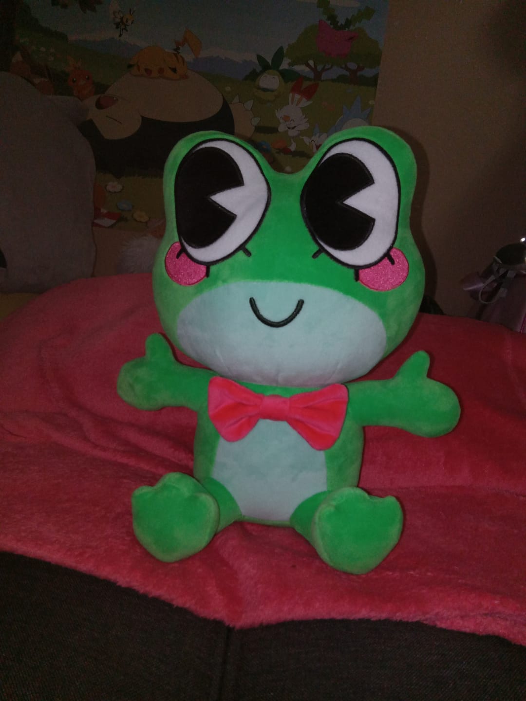 Customer photo review of Ribbit Plush