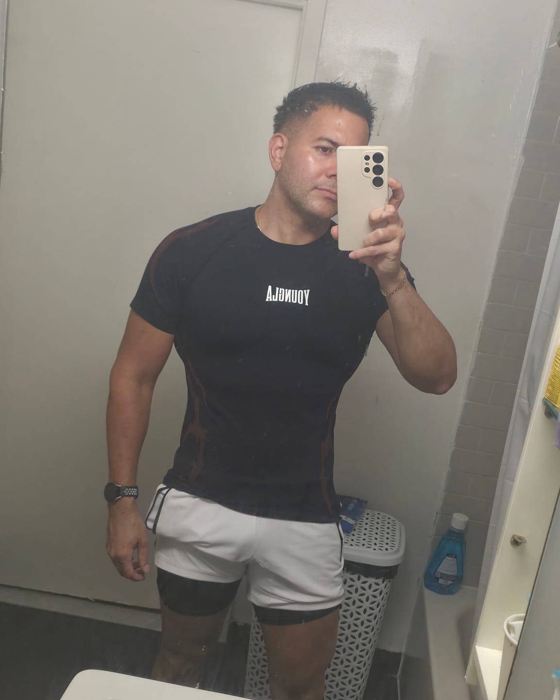 Customer photo review of 4067 - Gothic Compression Tees