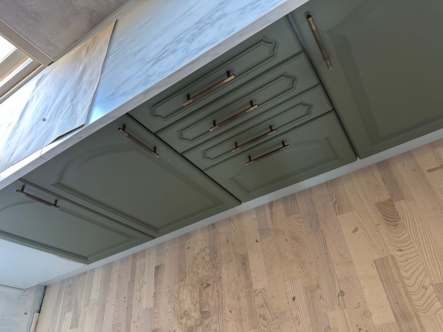 Customer photo review of Stockholm håndtak bronse