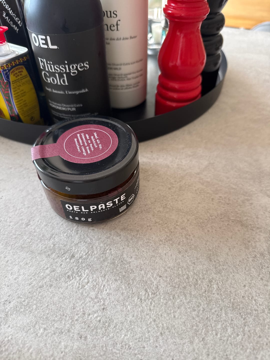 Customer photo review of 🎁 OELpaste 180 g - Bio Oliventapenade (100% off)