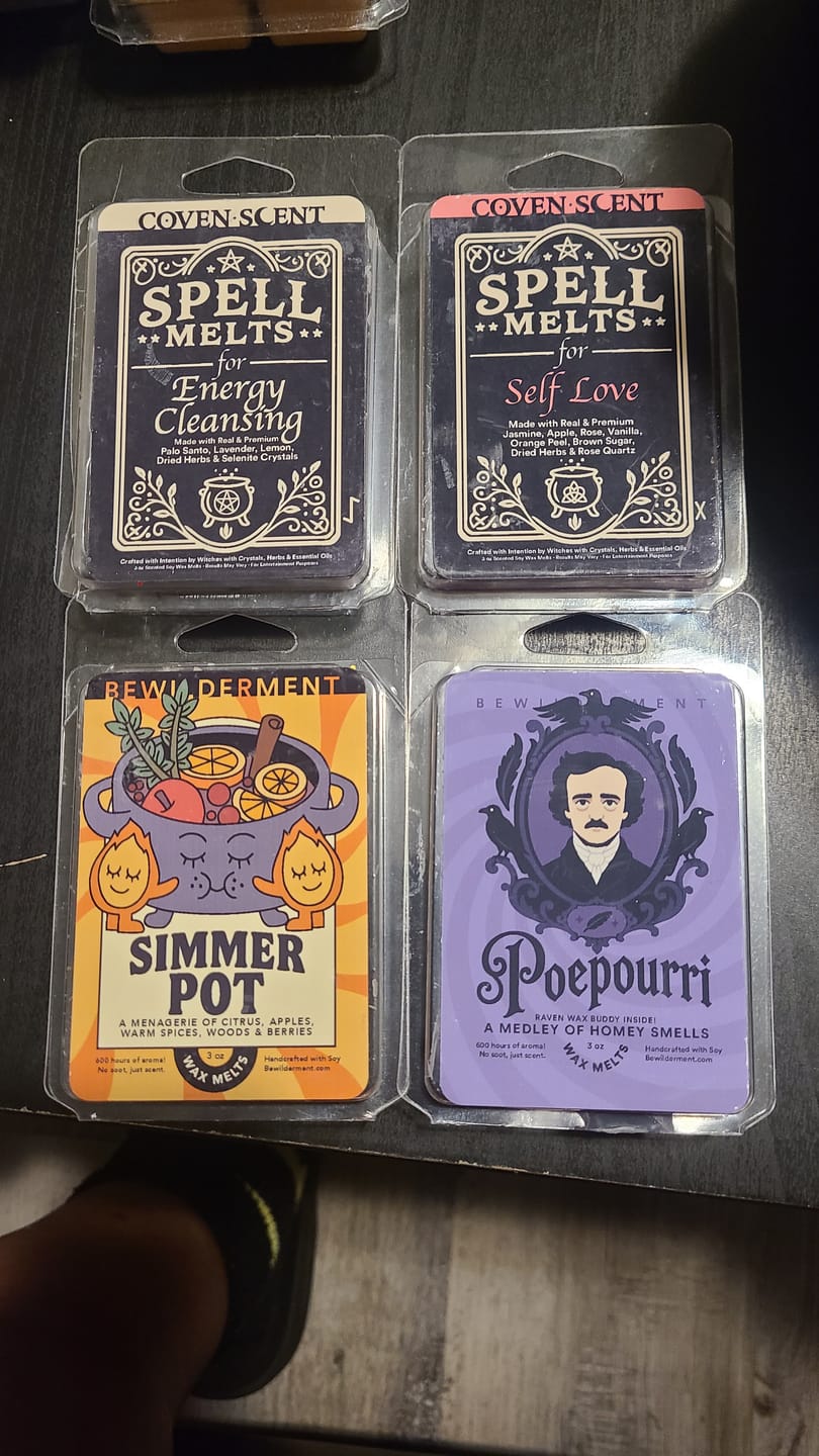 Customer photo review of Simmer Pot Wax Melts