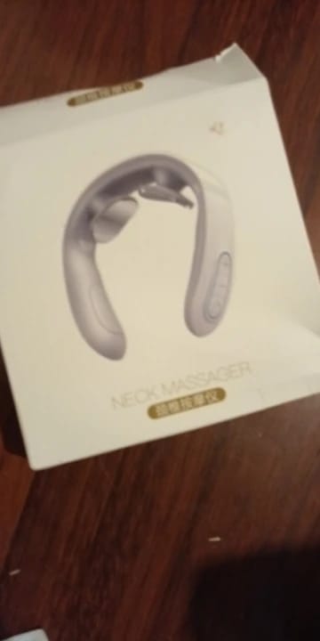 Customer photo review of Masajeador cervical con calor