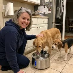 Customer photo review of Health & Happiness Dog Kit