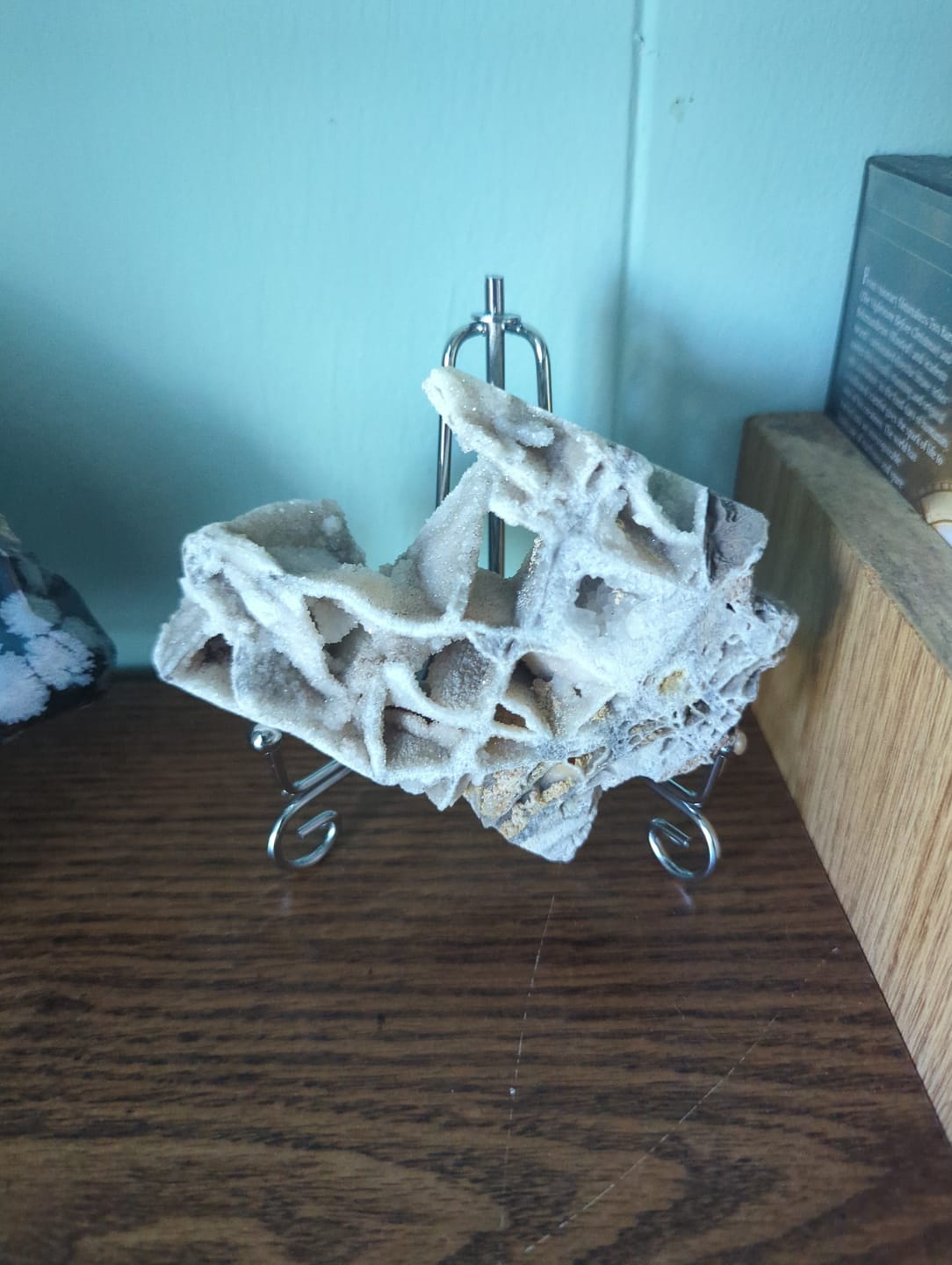 Customer photo review of Unique,Natural Sphalerite Crystal Slice