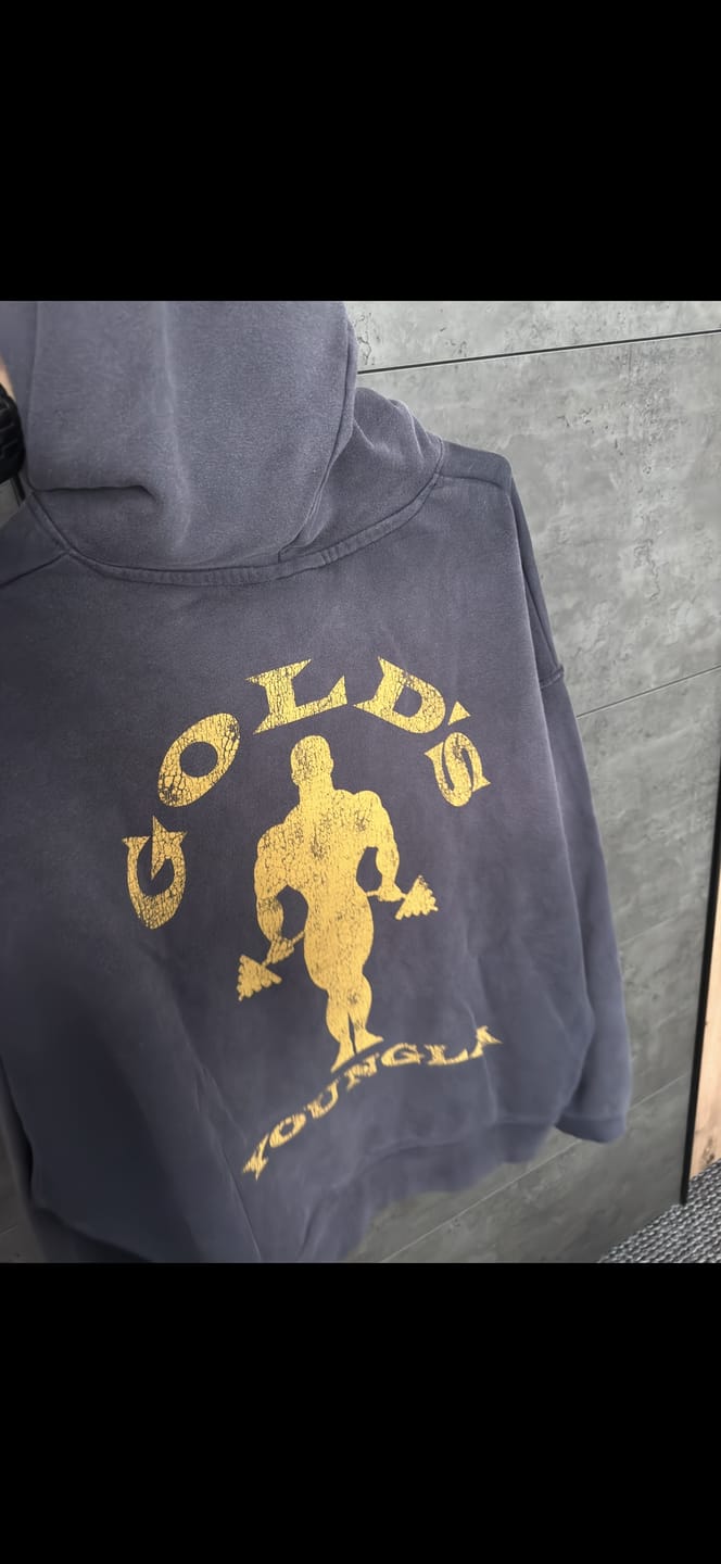 Customer photo review of 5167 - Gold's Iron Legacy Crest Hoodies